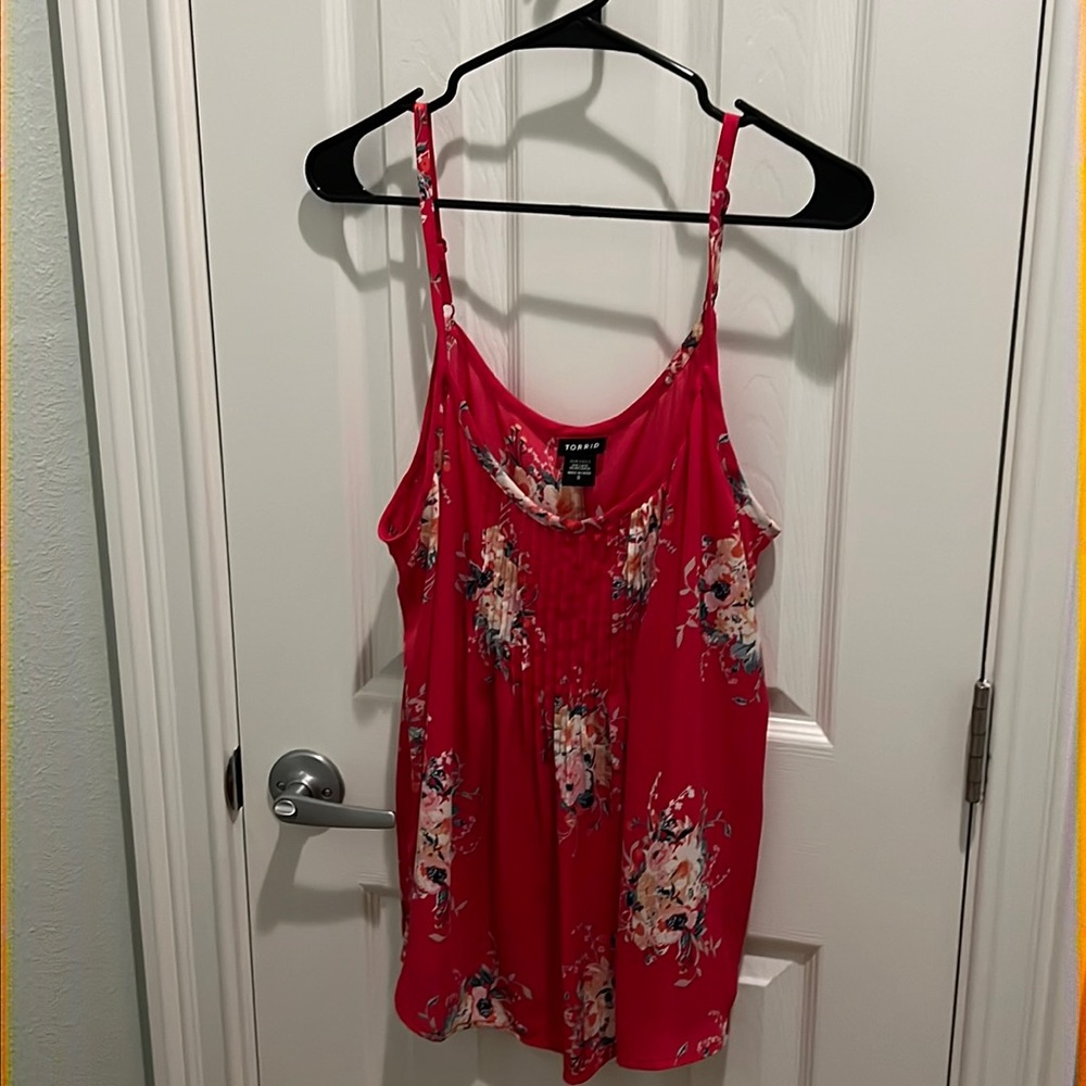 Torrid Spaghetti Strap Blouse Size 0
